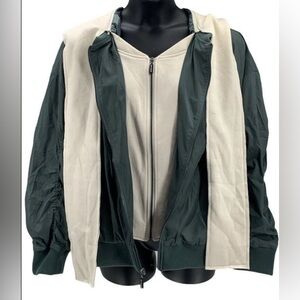 Peace Love World the Pooch jacket